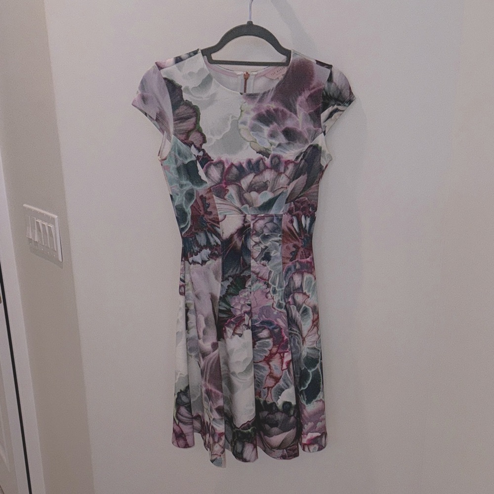 Ted Baker London Multicolor Floral Mini Dress